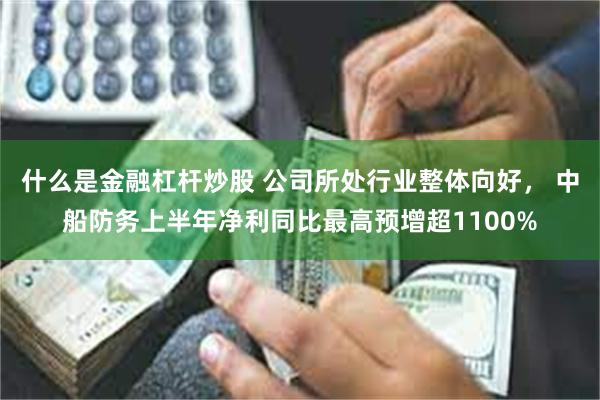 什么是金融杠杆炒股 公司所处行业整体向好， 中船防务上半年净利同比最高预增超1100%