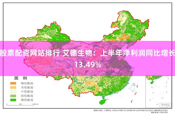 股票配资网站排行 艾德生物：上半年净利润同比增长13.49%